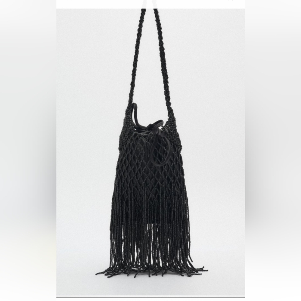 ZARA beaded shoulder bag